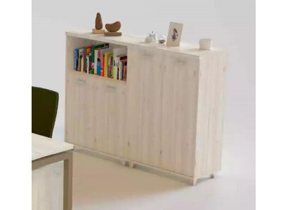 Drewno Szafka na dokument Nowoczesne meble biurowe Biały Dokumenty Szafa Kredens