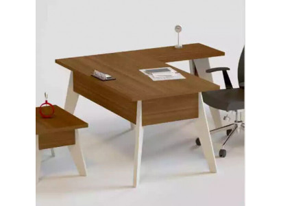 Biurko narożne Designerskie meble drewniane Biurko Studium Tabela Nowy