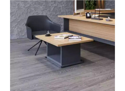 Designerski Stolik Kawowy Brązowy Stolik Drewniany Stolik Meble do Salonu