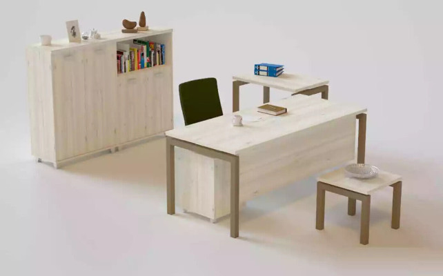 Nowoczesny mały stolik kawowy kwadratowy ze schowkiem Design Drewno Meble