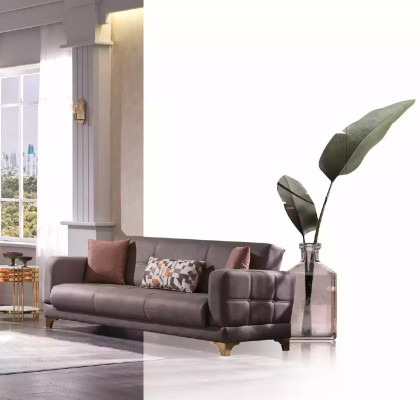 Różowa sofa trzyosobowa 3-miejsce siedzące kanapa salon meble designerskie sofy