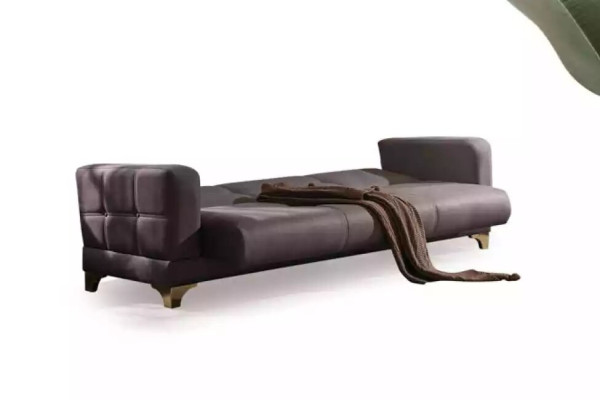 Różowa sofa trzyosobowa 3-miejsce siedzące kanapa salon meble designerskie sofy