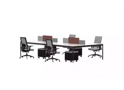 Nowoczesny duży stół roboczy Meble biurowe Stół na laptopa Powierzchnia robocza w biurze