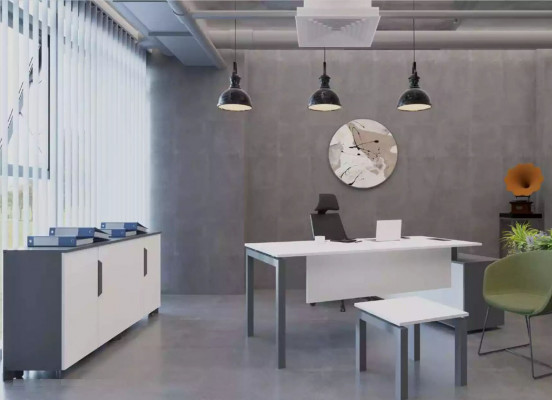 Luksusowy Kredens Brązowy Meble Biurowe Drewno Designerskie Meble Kredens