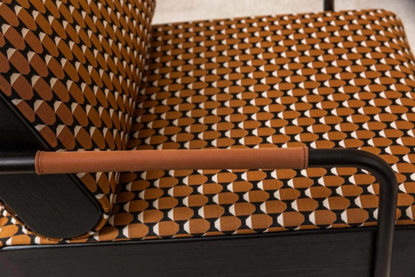 Fotel EarsFotel 1 miejsce do siedzenia Orange Classic Living Room Material Design