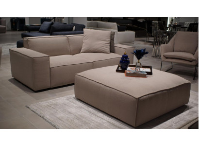 Meble do salonu luksusowe kompletna dwuczęściowa designerska sofa trzyosobowa Stołek