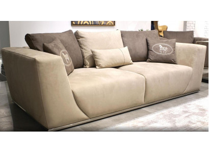 Sofa do Salonu Sofa Trzyosobowa Nowoczesna Sofa Podkładka Meble Włókiennicze Meble