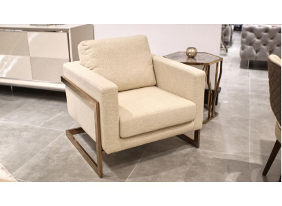 Luksusowe meble do salonu Fotel Design Nowoczesne meble tapicerowane tekstylne