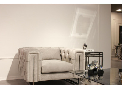 Nowoczesny Fotel Salon Chesterfield Meble Podkładka Meble Włókiennicze