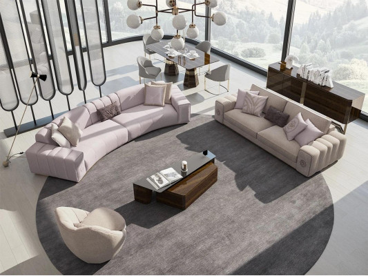 Sofa Ustaw 4-osobowa sześcioosobowa sofa trzyosobowa kanapy salonowe Fotel
