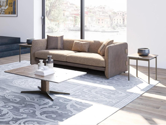 Sofa trzyosobowa Podkładka Włókiennicza sofa do salonu luksusowe meble tapicerowane