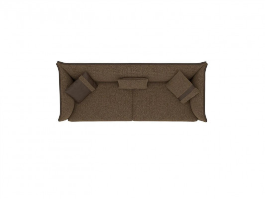 Sofa do Salonu Trzyosobowa Meble tapicerowane Kanapa Nowoczesny Design Podkładka Włókienniczy