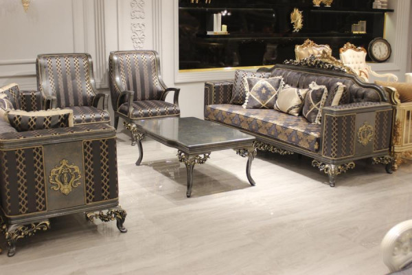 Zestaw do salonu zestaw sofowy naturalne kolory design meble tapicerowane stolik kawowy