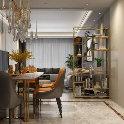 Designerskie Przegrody Ściana Półki Living Pokój Szafki System Meble Biurowe Nowe