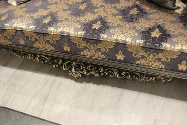 Zestaw wypoczynkowy Deluxe 3+3 miejsce do siedzenia Nowoczesna sofa Elegancki salon