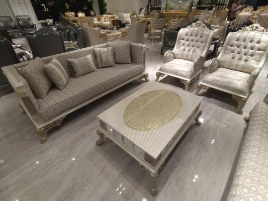 Pokój dzienny Premium Meble Zestaw sofowy Noble nowa sofa 3 miejsce do siedzenia Fotel