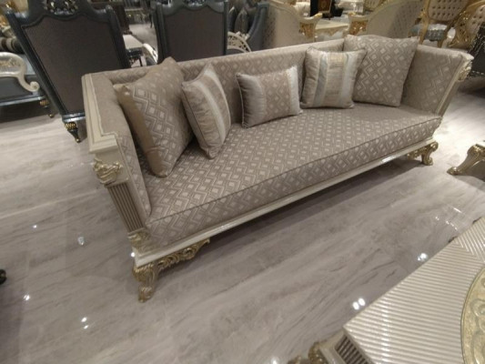 Pokój dzienny Premium Meble Zestaw sofowy Noble nowa sofa 3 miejsce do siedzenia Fotel