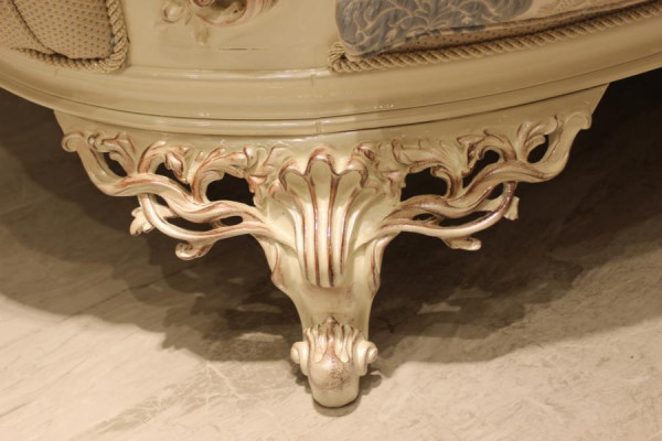 Stylowa Luksusowa 3-miejsce siedzące Sofa Salonowa Fotel Noble Meble Nowa
