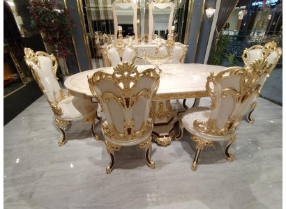 Stół obiadowy drewniany stół Tabela Grupa jadalnia salon Ustaw Drewno Design stoły