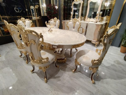 Stół obiadowy drewniany stół Tabela Grupa jadalnia salon Ustaw Drewno Design stoły