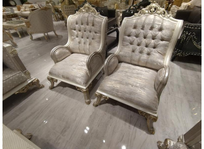 Wykwintny pokój dzienny Fotel Meble do salonu Deluxe Fotel