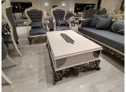 Designerski stolik kawowy do salonu stolik kawowy specjalny urok meble