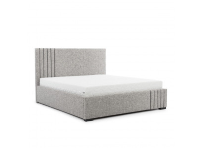 Stylowe Szare Podwójne łóżko Design Sypialnia łóżka Large Zatytuł