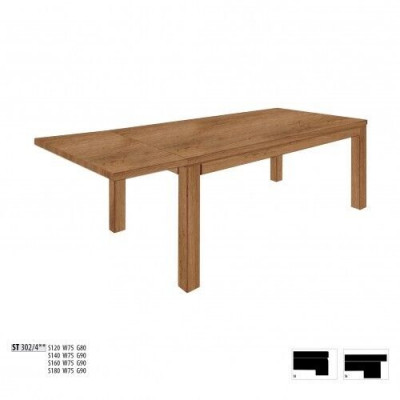 Tabela Drewno stoły 160x90cm Drewno stoły do ​​jadalni konferencyjne Solidne drewno Prawdziwy Dąb Nowość