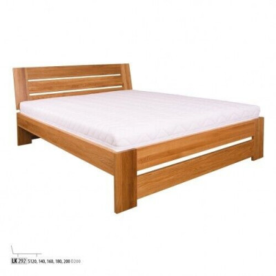 Łóżko drewniane Oryginalne Drewno Łóżko Hotel Design Style Solid 120x200 Sypialnia