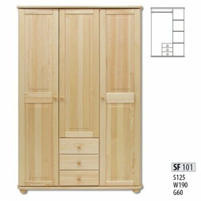Sukienki Szafa Design Szafy Solidny Drewno Massive Meble Szafki Nowe