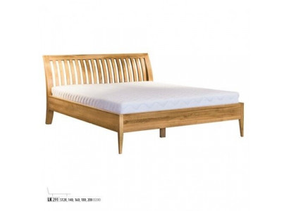 Łóżko Solidne drewno Podwójne łóżko małżeńskie Buk Sypialnia Meble Drewno 160x200cm Nowe