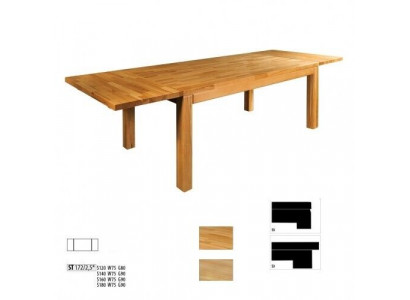 Stół obiadowy Massive Meble jadalnia Tabela 160x90cm Prawdziwe Drewno Lite drewno Nowe stoły
