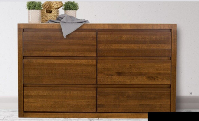 Kredens Drewno Design Komody Szafa Szafka wysoka Kredens z szufladami Szafki