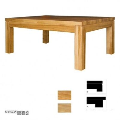 Stół obiadowy Drewno stoły Living Jadalnia Pokój Tabela Stoły do ​​jadalni Prawdziwe drewno 120x80 Solidne drewno