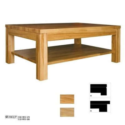 stolik kawowy Drewno stoły Living Jadalnia Pokój Tabela 100x70 Solidne drewno