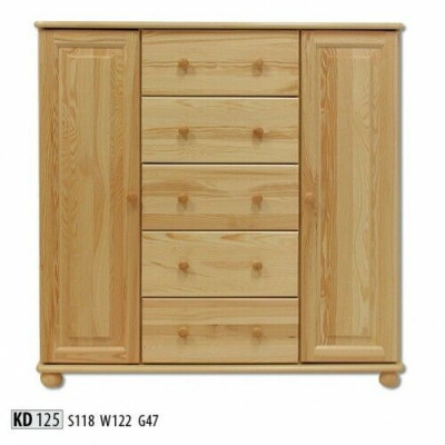 Kredens Masywny Kredens Szafa Meble Komody Prawdziwe drewno Szafki Nowy Kredens