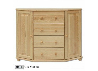 Kredens Masywny Kredens Szafa Meble Prawdziwe drewno Szafki Nowy Kredens Komody