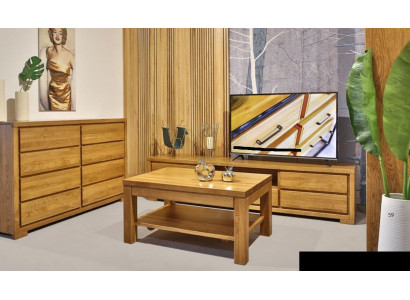 Stolik boczny stolik kawowy Oryginalne drewno Solidne Meble Dąb 120x80cm Nowe stoły