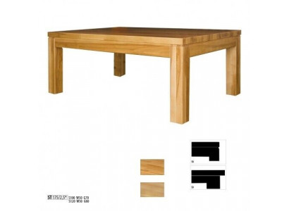stolik kawowy stolik drewniany Prawdziwe drewno blat Stolik Tabela 120x80 Stoliki do kawy