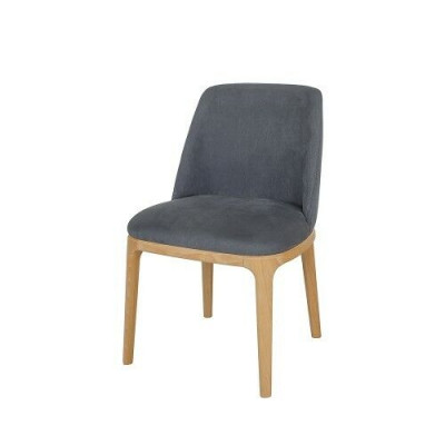 Design Krzesło Fotel Podkładka Krzesła Lounge Solidny Drewno Włókienniczy Fotel Nowy