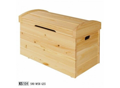 Deko Box Lite drewno Meble Drewno Meble Praca fizyczna Schatule Skrzynia Prawdziwe drewno 90x55cm