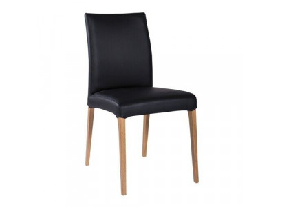 Krzesła Krzesło Fotel Solidny Drewno Włókienniczy Fotel Skóra New Lounge Podkładka Drewno