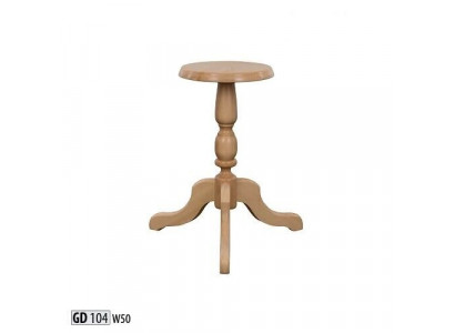 Stojak na kwiaty Stojak drewniany Rosyjski stojak roboczy z prawdziwego drewna 50 cm