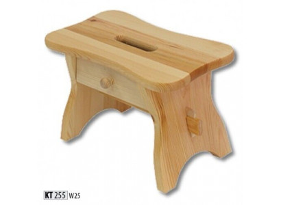 Podnóżek Sosna Podnóżek Naturalne Drewno Podnóżek Stołek Podnóżek Solidny Lite Drewno