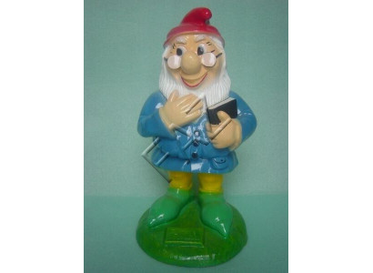 Krasnoludek Rysunek Statua Ogrodowa Rzeźba Figurki Rzeźby Dekoracja Dekoracja 45cm Nowość