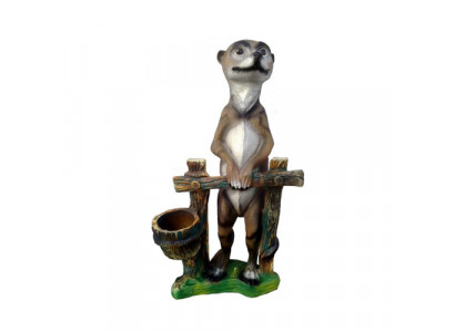 Surykatka Abstrakcyjna figura Dekoracyjna Posągi Rzeźba Ogrodowa Figury dekoracyjne 60cm