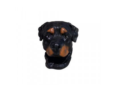 Rottweiler Pies Dekoracyjna Figurka Statua Rzeźba 35 cm Figurki Posągi Rzeźby A184