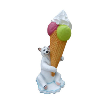 Lody Figurka Statua Stojak Lodziarnia Restauracja Gastronomia Posągi 215cm