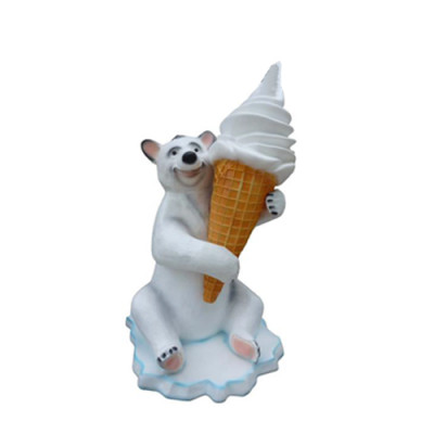 Lody Figurka Statua Stojak Lodziarnia Restauracja Gastronomia Posągi 215cm