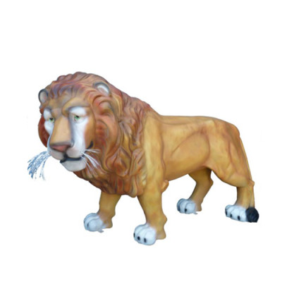 Dekoracja ogrodowa Zoo statua lwa rysunek dekoracyjne posągi rzeźby figurki 210cm nowość
